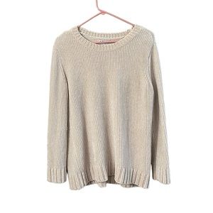 ORVIS Pullover Sweater Women’s Crewneck Long Sleeve Color Cream Size Small